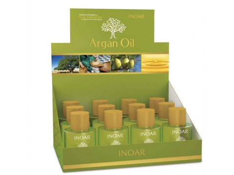 Inoar Argan Oil Argano aliejus plaukams 12x7ml